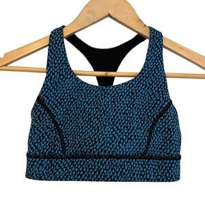 Lululemon Circuit Breaker Racerback Sports Bra Size 4 Activewear Gym Training